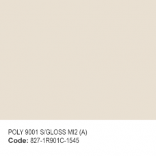 POLYESTER RAL 9001 S/GLOSS MI2 (A)